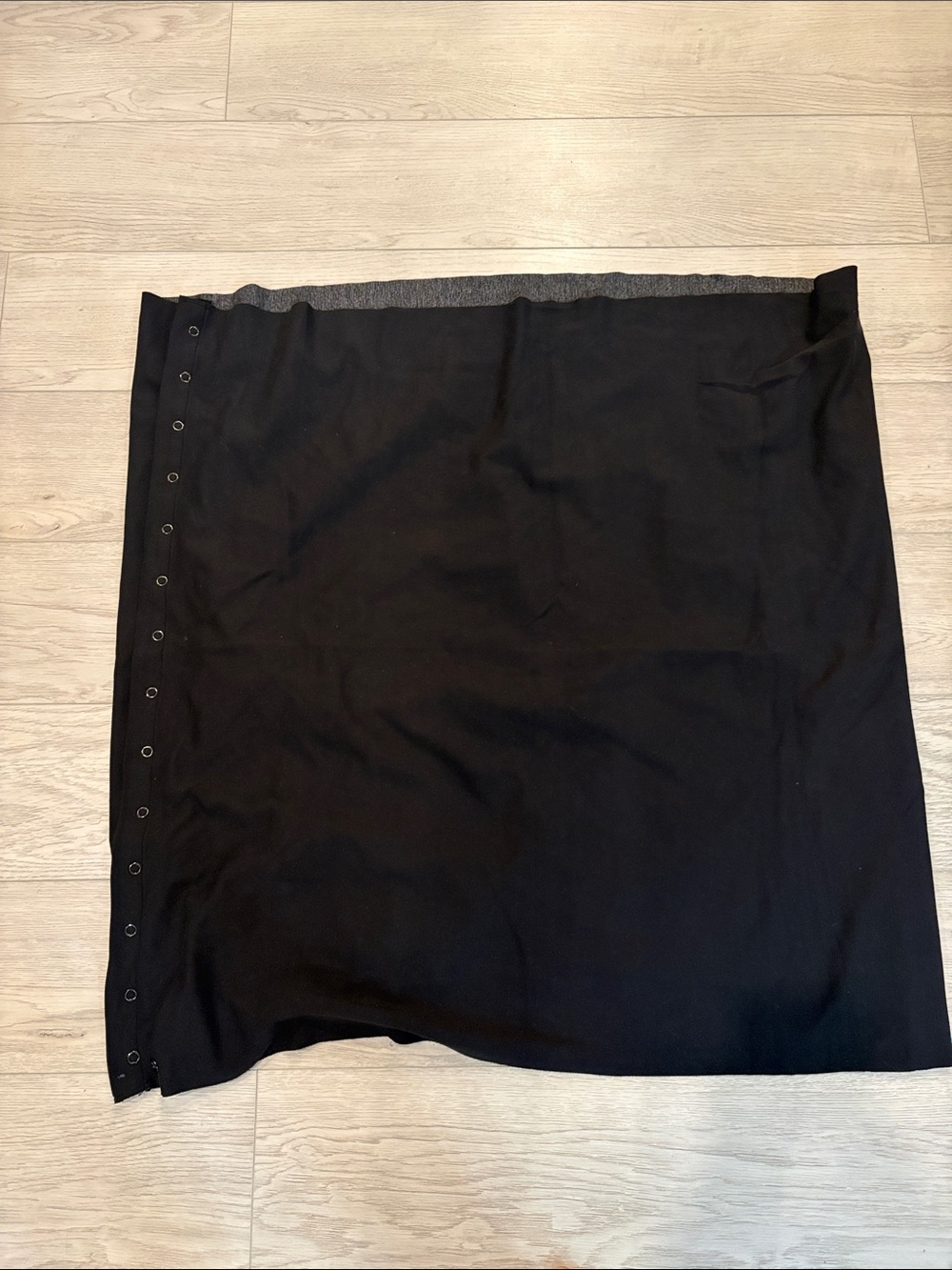 lululemon athletica Black scarf with Side Snap